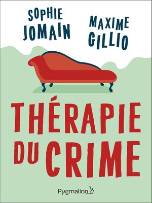 cover image of Thérapie du crime